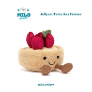 Jellycat Tarte Aux Fraises teddy bear cake