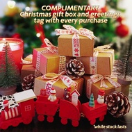 SOAPSCENTS COMPLIMENTARY Christmas Gift Box with Greetings Tag