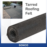 Heavy Duty Tarred Waterproof Roofing Felt Underground protection House black roofing / atap bumbung 