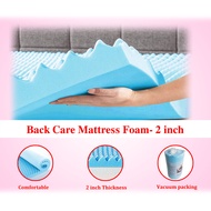 2 inch Back Care Egg Foam Bed Mattress Single Size 36x75inch