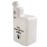 Fuel Oil Mixing Bottle for 2 Stroke Engines 1L 4 Ratios 32:1/50:1/40:1/25:1 Reusable