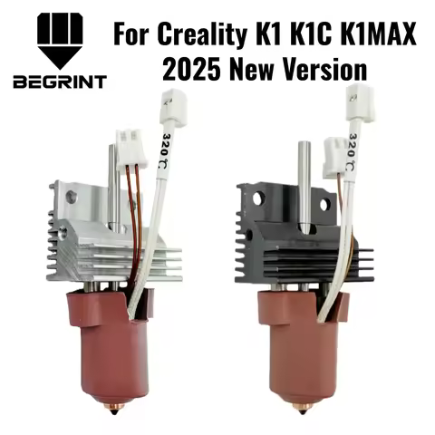 For Creality K1/K1 Max/K1C 2025 NEW Hotend Ceramic Heating Block Kit 60W 0.4mm Quick-swap Nozzle Kit