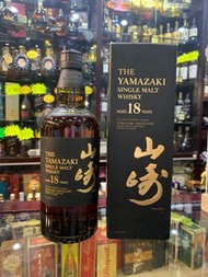 700ml 	18年  18 years	  山崎 yamaziki	威士忌 whiskey