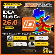 [SELF REDEEM] IDEA StatiCa v26.0 Lifetime For Windows (64-Bit)