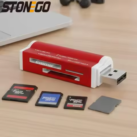 High Speed USB 2.0 Multi Card Reader for Micro SD T-Flash MMC SDHC MS PRO DUO TF M2 Memory Stick Uni
