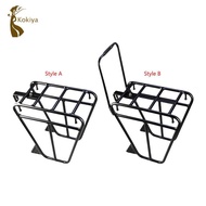 [kokiya] Bicycle Front Fork Rack Bracket Front Luggage Rack Cargo Pannier Luggage Rack