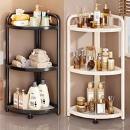 [48H Shipping] Bathroom storage rack, floor-standing triangular shelf, gap storage cabinet, househol