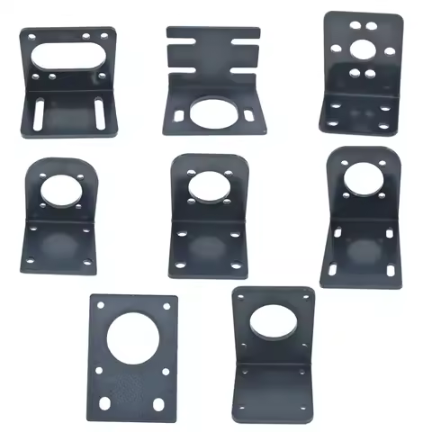 DC Motor Mount Bracket TT Motor 42 Stepper Motor 5882 3420 775 550 365 Gear Motor Mount Bracket Worm