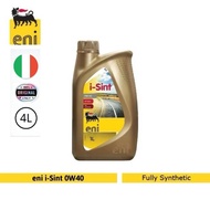 Eni i-Sint 0W40 Fully Synthetic Gasoline Engine Oil 1L