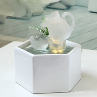 Circulating Water Opening Jie Decoration Desktop Office Small Objects Fountain Qi Creative Entrance 