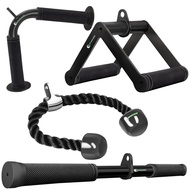 Cable Machine Attachment Set LAT Pulldown Attachments Weight Machine Accessories for Home Gym