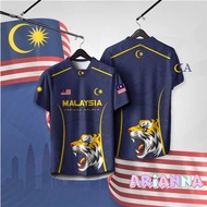 【Arianna】1957 Merdeka Clothes 2025 68Th Jersey Merdeka Clothes 68 Years Jersey Ethnic T-Shirt 2025 M