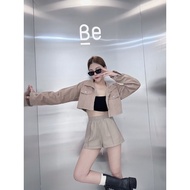 6532 Super Texture Car Line Leather Pants