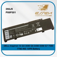 Dell 266J9 for Inspiron 15PR Series G3 3590 G5 5490 5590 G7 7590 7790 P89F Battery