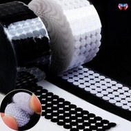 velcro Tape Circle With Glue Self-Adhesive Black White Used For Making Media Diy Work