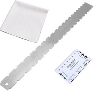 Fret Leveling Fret Ruler Gitar  Neck Notched Guitar Fingerboard  Alat Pres Fret Gitar Skala Scale Fr