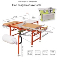 220V Dust-Free Composite Saw Lifting Table Saw Multifunctional Woodworking Sliding Table Saw Integrated Dust-Free Saw 台锯
