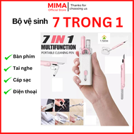 Bộ Dụng Cụ Vệ Sinh Laptop - Máy tính - Bàn Phím - Tai Nghe Airpod Đa Năng 7 in 1 Siêu Nhỏ Gọn