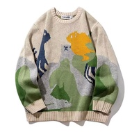 Oversize Sweater Men's Sweater Fat Plus Loose Fall Winter Underlay Sweater 8XL