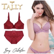 TALLY BRA BH SET CD UNDERWEAR 9983 I CUP B | WIREADA I THIN FOAM I SIZE 34 - 38