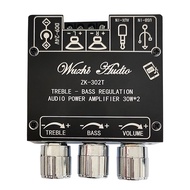 *CT DIYMORE ZK-302T Bluetooth digital power amplifier board module 2.0 stereo dual channel 30W+30W w