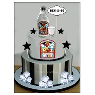 GIN Cake Topper Set (FREE Customized Name)