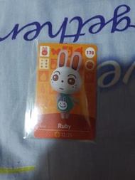 可換 Amiibo 動物森友會 動物之森 Ruby 月兔 ルナ