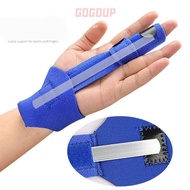 GOGUVO Finger Knuckle Immobilization, Universal Breathable Finger Extension Splint, Adjustable Detac