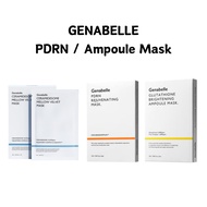 Genabelle PDRN Mask Glutathione Brightening Ampoule Skincare for Glowing Skin Anti-Aging
