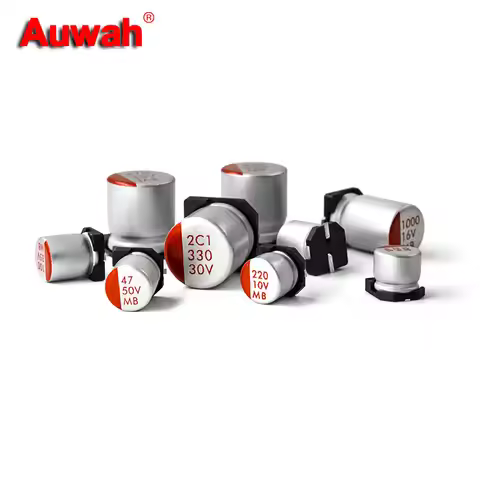 10pcs/lot SMD Polymer Solid Capacitor 6.3V 10V 16V 25V 35V 50V 63V 47uF 100uF 220uF 270uF 330uF 470u