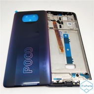 Original Full Housing For Xiaomi Poco X3 NFC /X3 Pro Middle Frame Bezel Plate Chassis Housing With s
