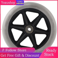 Yoaushop PU Wheelchair Casters Stable Operation Wheel Replacement For Walkers