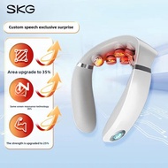 SKG G7 PRO Fold Smart Neck Massager Heat Compress Pain Relief Portable 9D Deep Tissue Vibration APP
