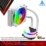 Alseye M120 Max Series 120mm AIO Liquid Cooler White