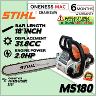 STIHL CHAIN SAW C/W ACCESSORIES -18 - MS180