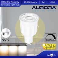 Aurora-Enlite COB 10W Dimmable GU10 LED Light Bulb Essential Ceiling Spotlight 24 Degrees High Brigh