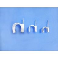 PVC Cable Clip/ PVC U Clip/ Cable Nail Clips/ PVC Water Pipe Clip/ PVC Conduit Pipe Clip/ PVC Pipe C