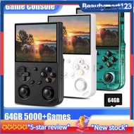 RG35XX PRO 3.5" IPS Screen Video Game Console Linux 64GB 5000+ Games Support Emulator Player TV Outp