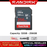 SanDisk Ultra SDHC C10 UHS-I SD Card Full HD 100MB/s 32GB 64GB 128GB 256GB DUNR 12BUY.MEMORY