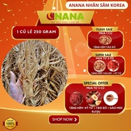 6-year-old Korean standard fresh ginseng Type 1 odd root size 4 roots/kg, a precious herb for ANaNa 