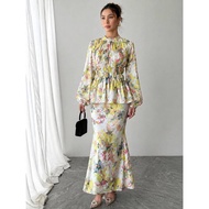 Ayra Kurung In Pastel Yellow