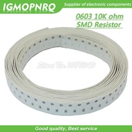 300PCS 0603 Chip Fixed Resistor SMD Resistor resistance 10K ohm 103 IGMOPNRQ