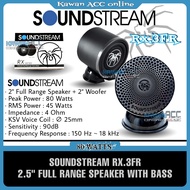 SOUNDSTREAM Rx.3FR double side bass+high-mid full Range car speaker Full Range Car audio Sound