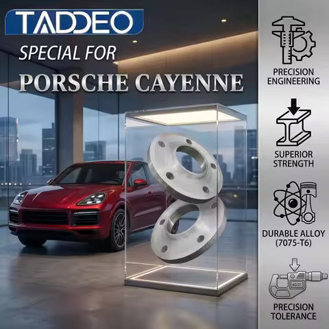 TADDEO Forged 7075-T6 Wheel Spacers PCD 5x130 for Porsche Cayenne 957/958/92A/9Y0 Adapters Widening 