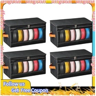 【D&F】4 Pack 3D Printer Filament Storage Box, Reusable Filament Container for 3D Printing, Holds Up t