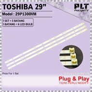TOSHIBA 29 Inch 29P1300VM LED Backlight TV / Lampu TV 23P1300