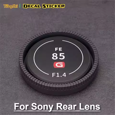 Decal Skin For Sony Rear Lens Cap Vinyl Wrap Film Sticker 12-24 24-70 20-70 16-35 24-105 24 35 50 55
