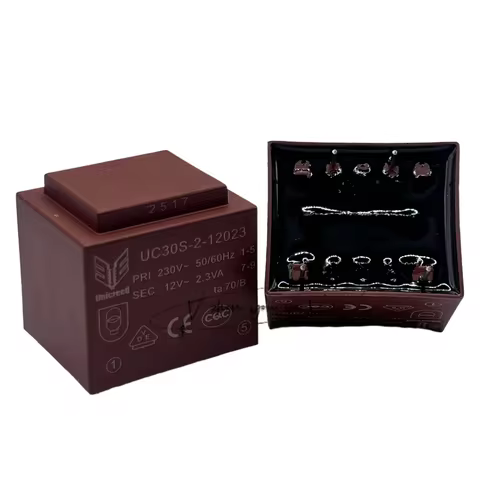 2PCS/LOT 100% new UC30S-2-12023 Transformer four-pin PRI 230V~50/60Hz SEC 12V~2.4VA TA 40/B waterpro