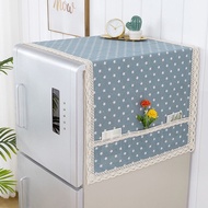 Dust Cover Refrigerator Cover Towel Refrigerator Dust Cover Washing Machine Cover Towel Small Applia