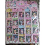 CUTE 2D MOMO CARTOON STICKERS PER BOARD CONTAINS MANY (154 - 163) [MARKET123.ACC]